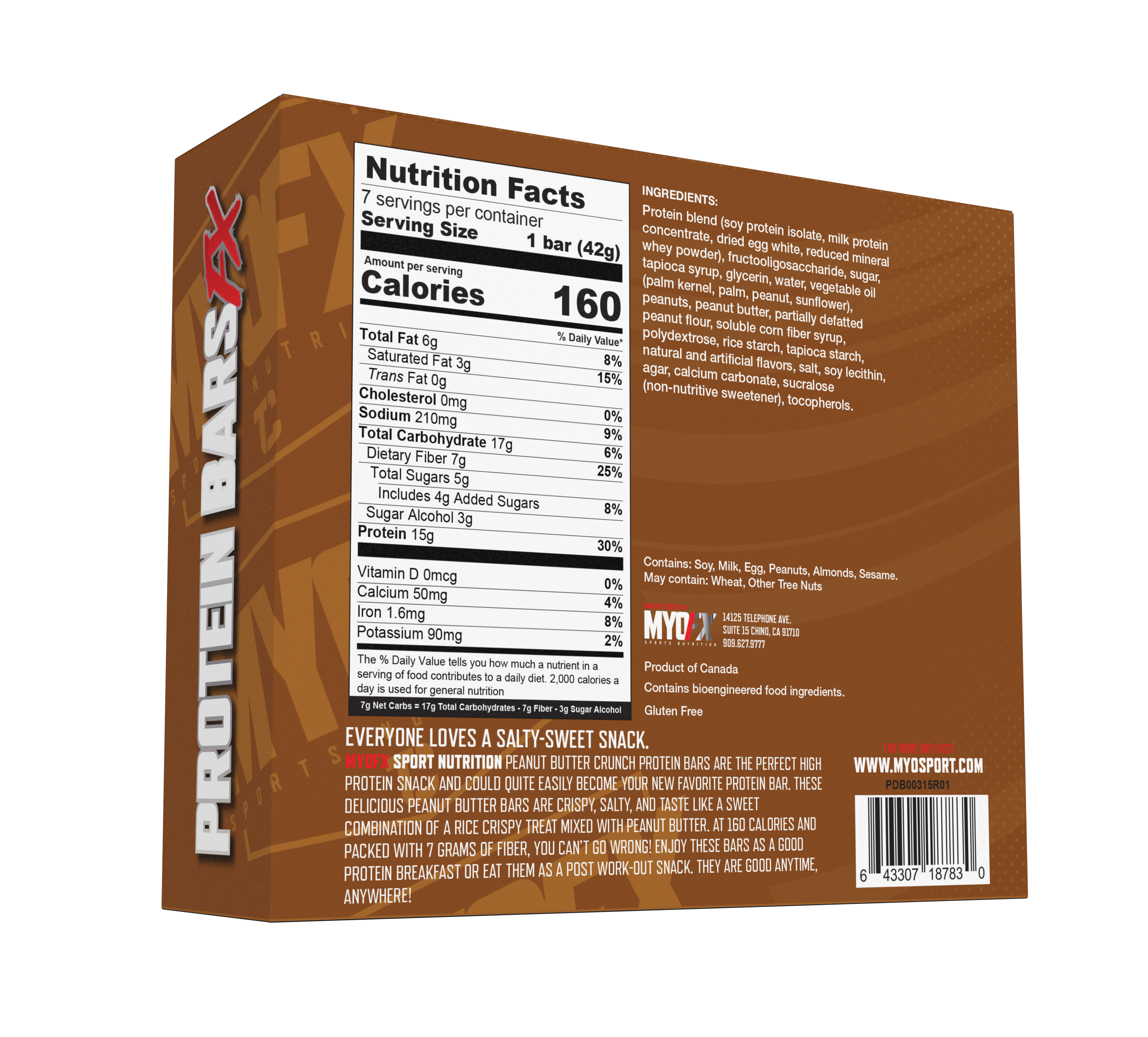 Peanut Butter Crunch - 2 Boxes (14CT)