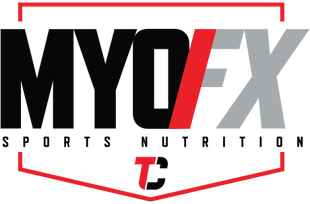 MYOFX sports nutrition logo header