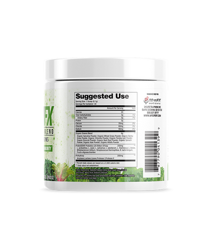 GREEN FX product image suggested use